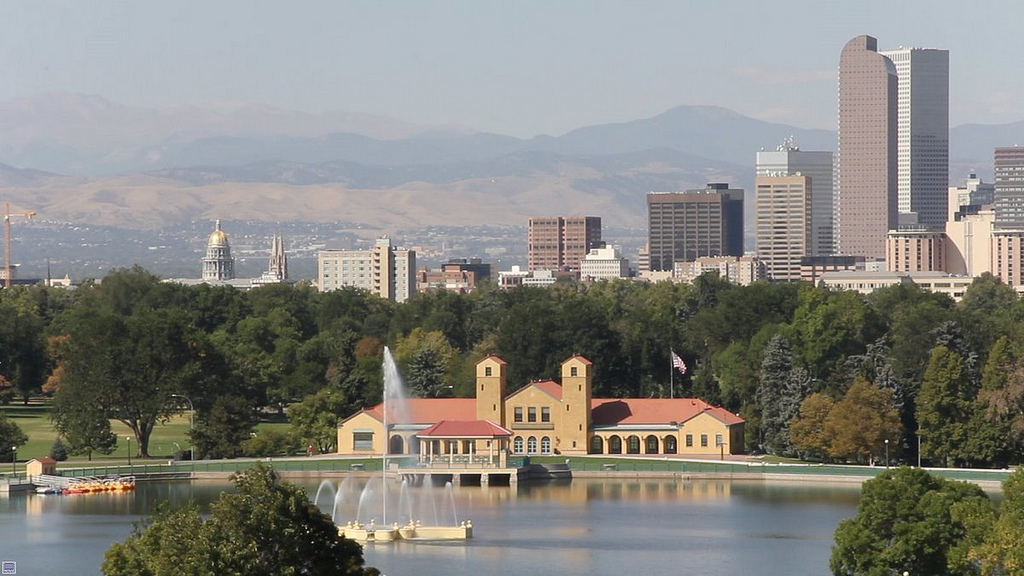 Vista de la Ciudad de Denver