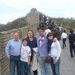 Vero y Jesús en la Muralla China