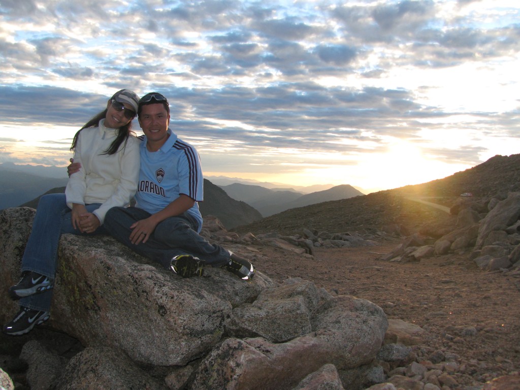 En las Montañas Rocosas de Colorado