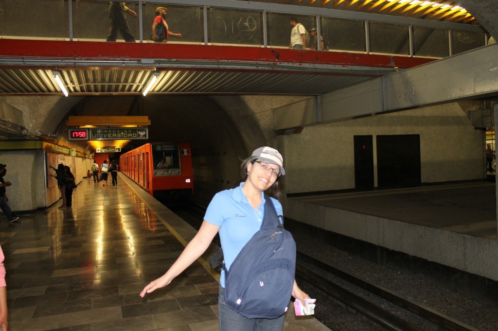 A tomar el metro