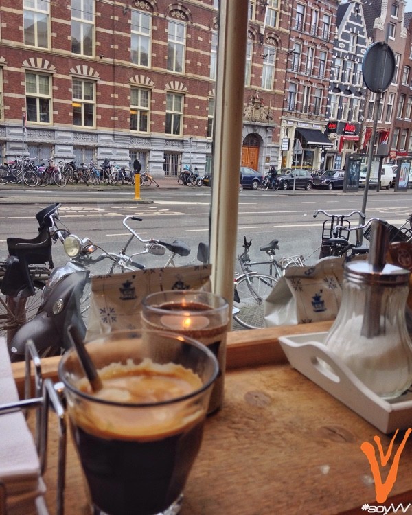 café en Amsterdam