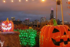 Un viaje de amigos, rica comida y de varios espantos por Illinois para Halloween