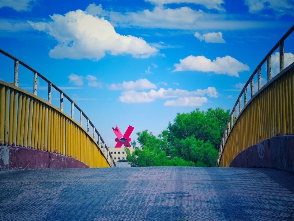 X Vista desde el Puente Internacional