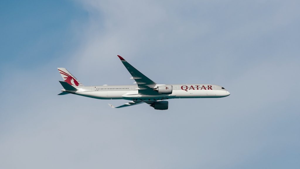 Avión Qatar Airways
